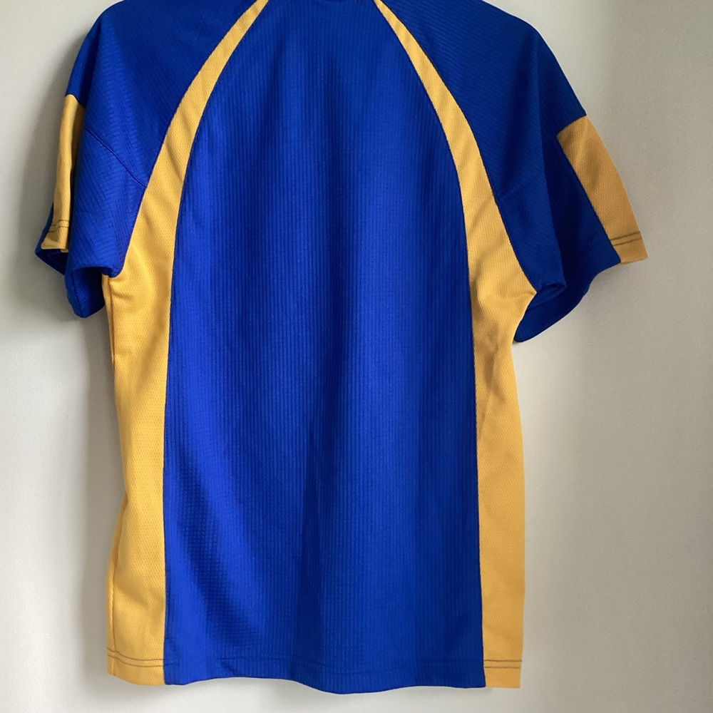DIADORA Roma Team Jersey Youth Large Blue Yellow NWT Blokecore - Picture 9 of 15